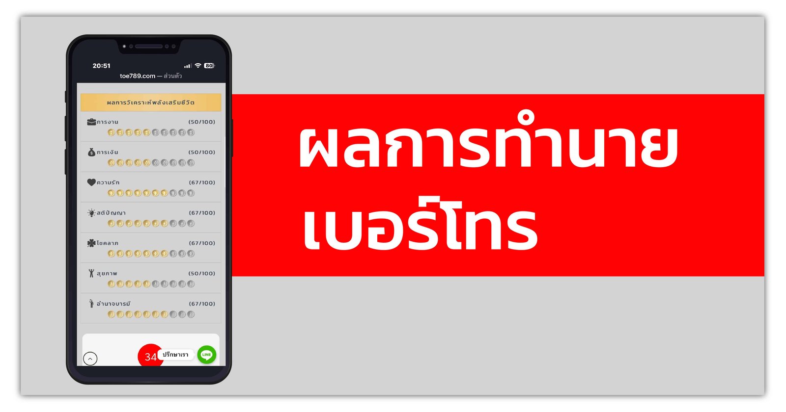 ทํา นาย เบอร์ โทร