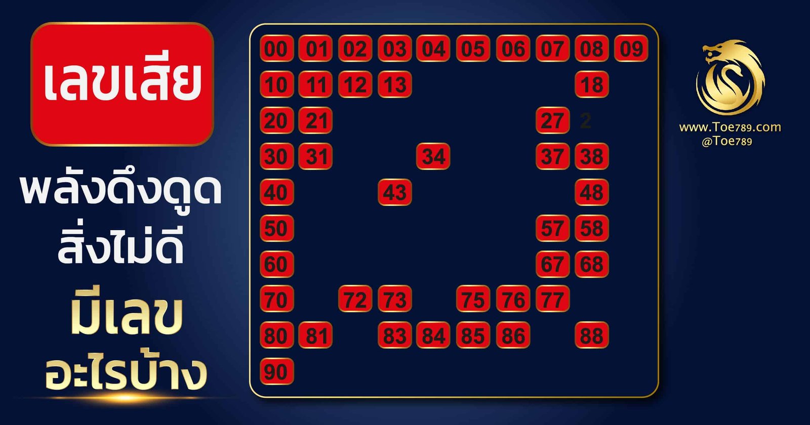 เลข เสีย