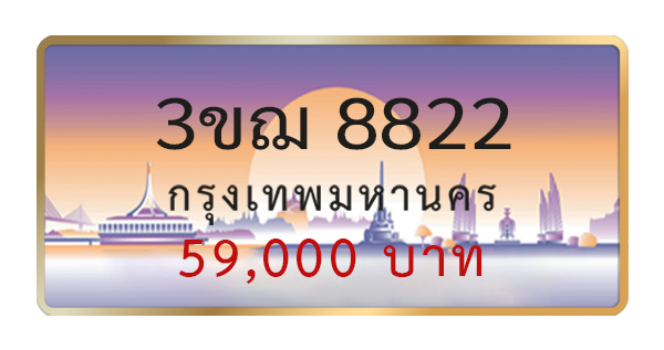 3ขฌ 8822
