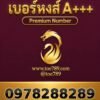 เบอร์หงส์ A+++ 097-828-8289 ผลรวม 61